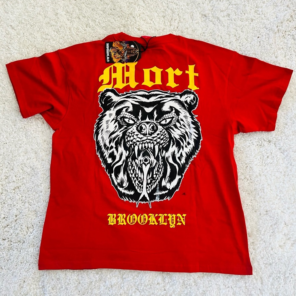 Brooklyn Red Kids Short Sleeve Tee